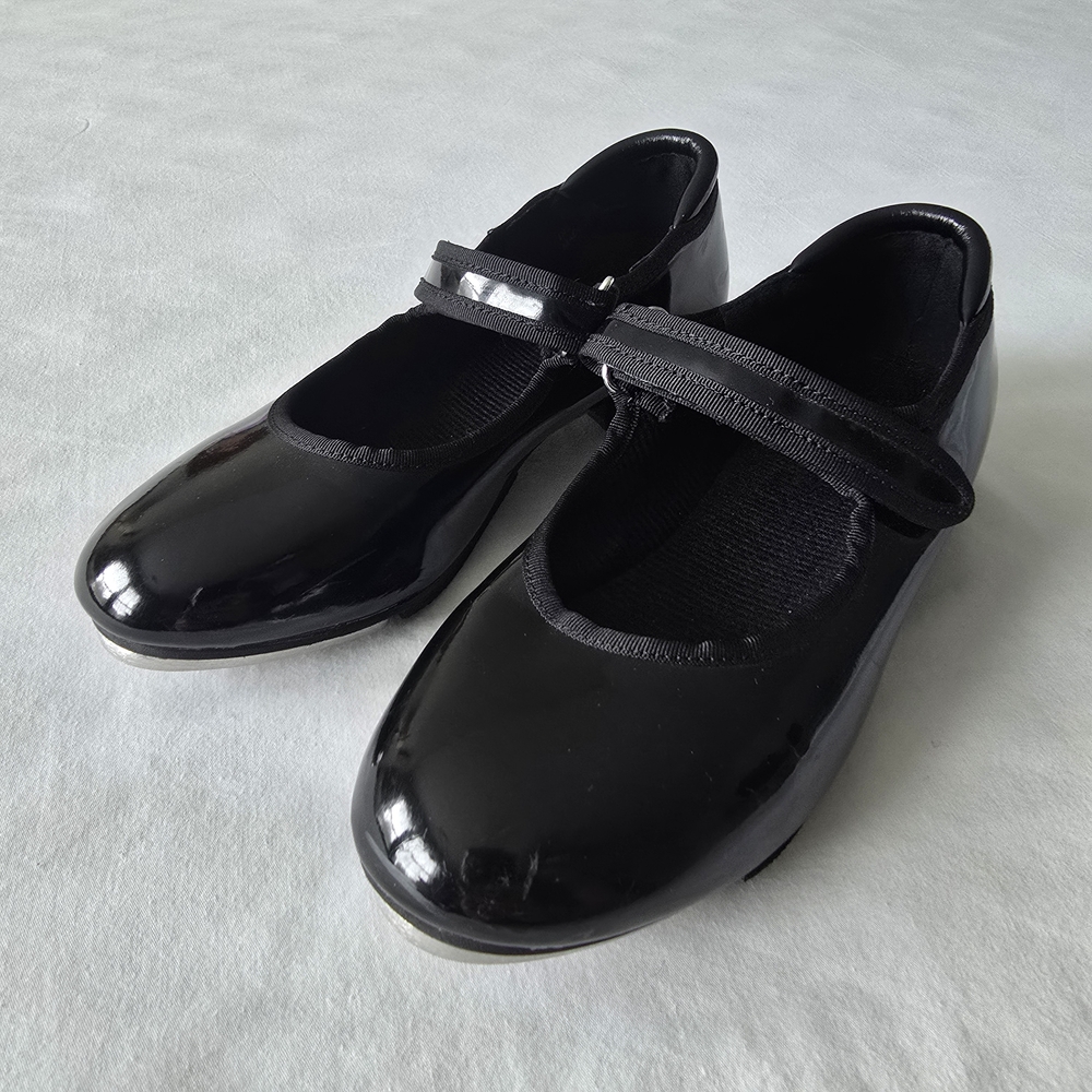Classic Black Kids Shoes